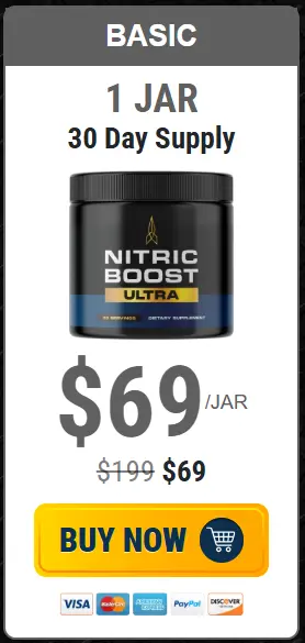 Nitric Boost Ultra - 1  bottles pricing
